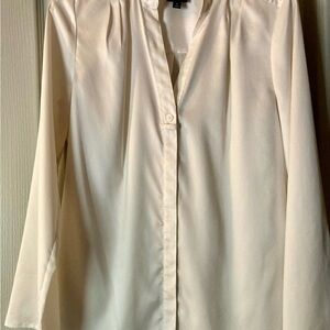 Elegant Cream Women's Blouse